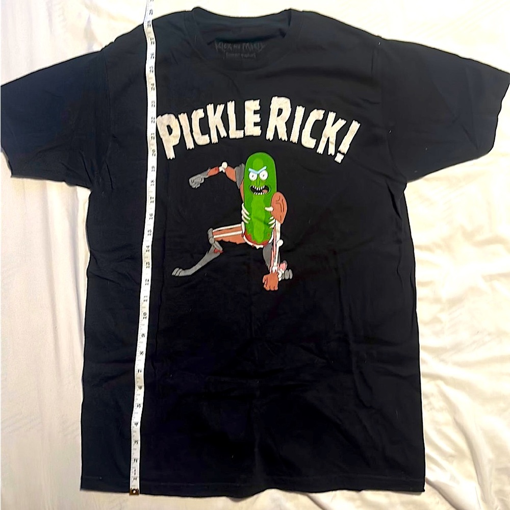 Black Pickle Rick Shirt